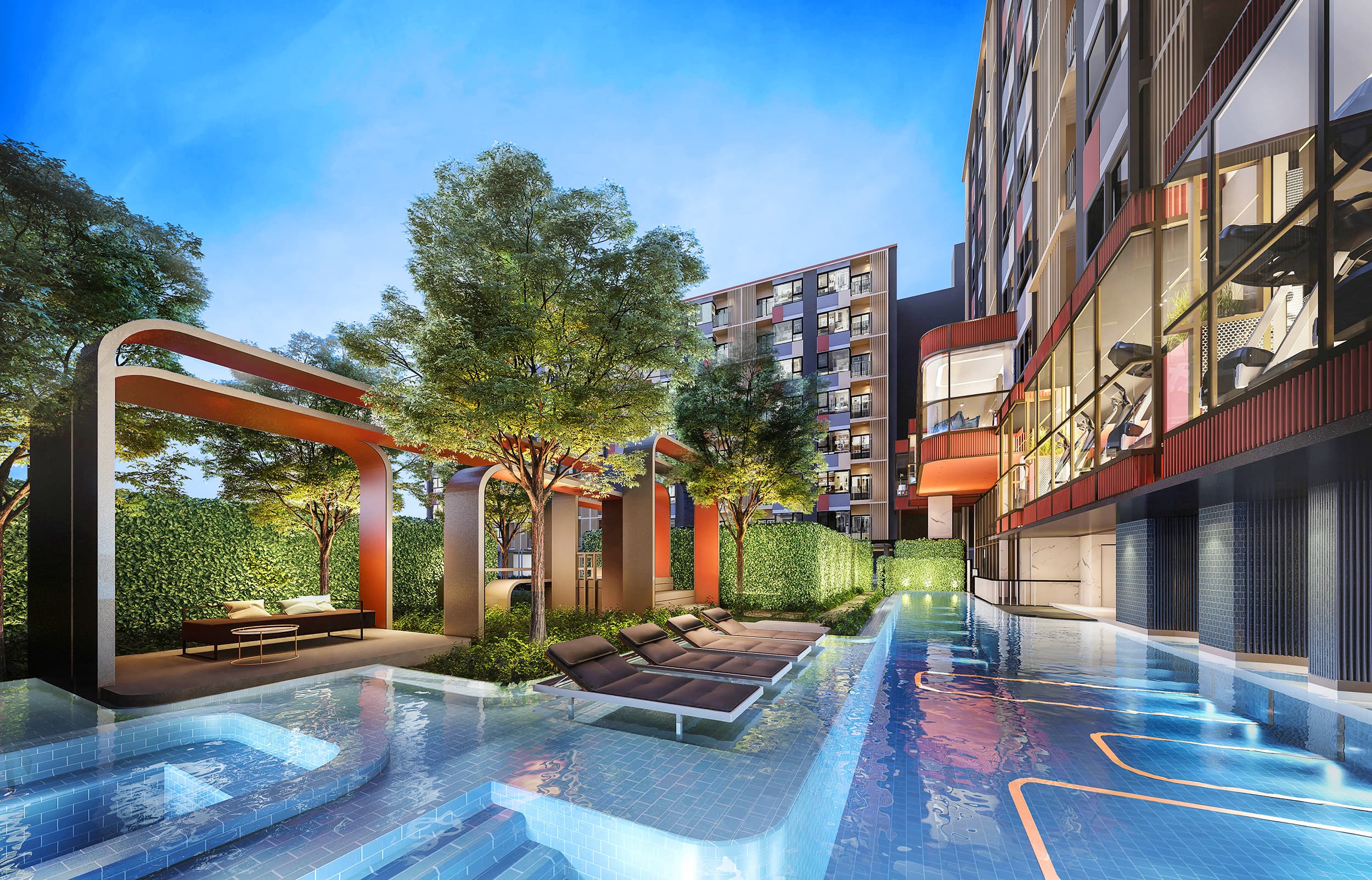 泰国曼谷素坤逸核心区地铁500米丨 普夏Sukhumvit 97