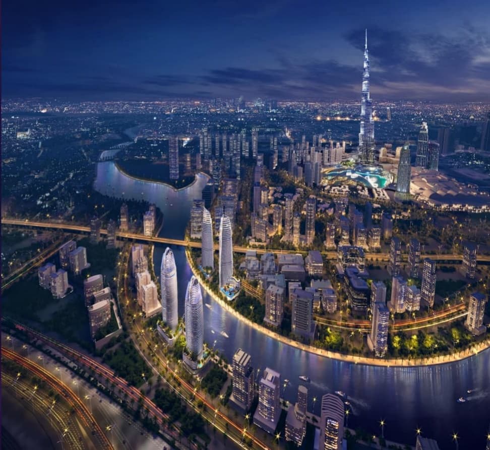 阿联酋迪拜 ALTITUDE de GRISOGONO 公寓|运河头排 哈利法塔景观|218万迪拉姆起