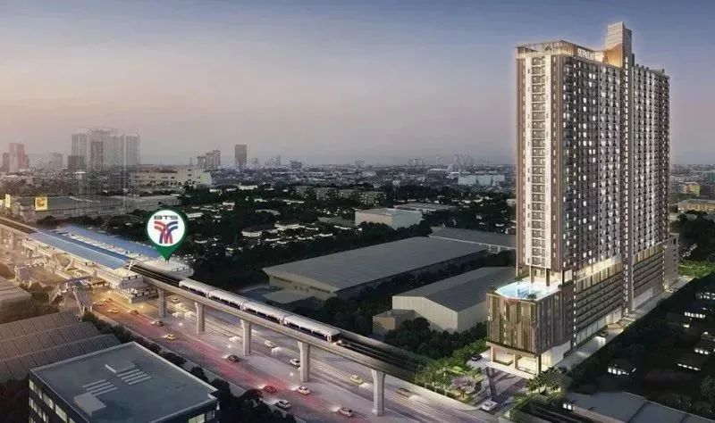 曼谷临铁公寓 Supalai Veranda Sukhumvit 117