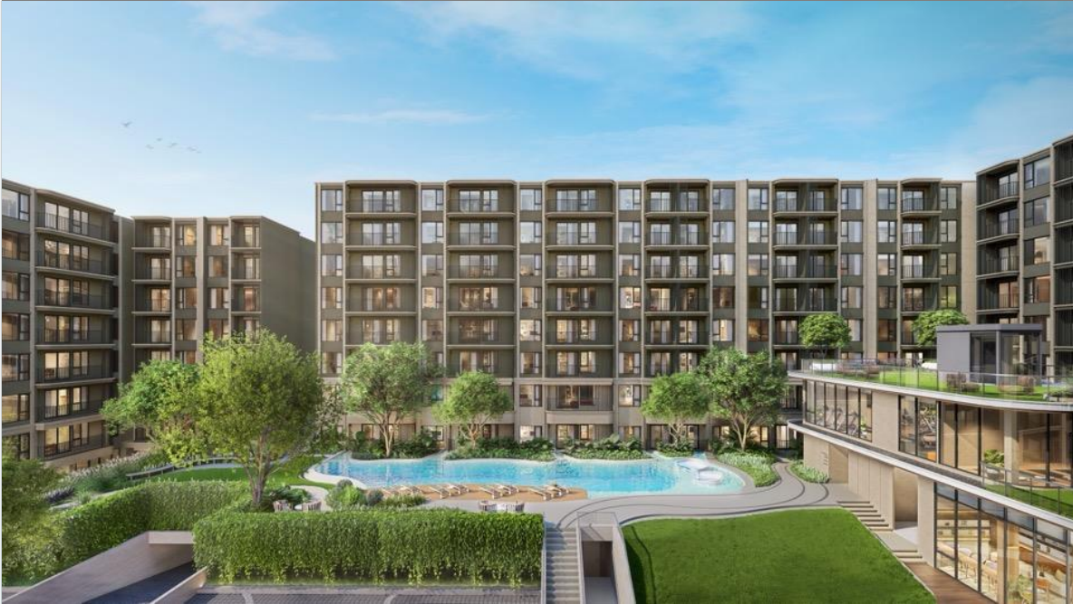 普吉岛房产 | 普吉镇尚泰购物中心旁低密度公寓Origin PLACE Centre Phuket