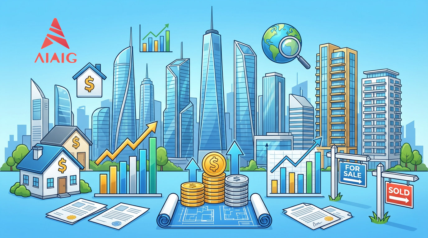 AIAIG 海外房产投资周报｜2025 第47周（下篇）：全球房价趋势、租金回报率与投资策略分析