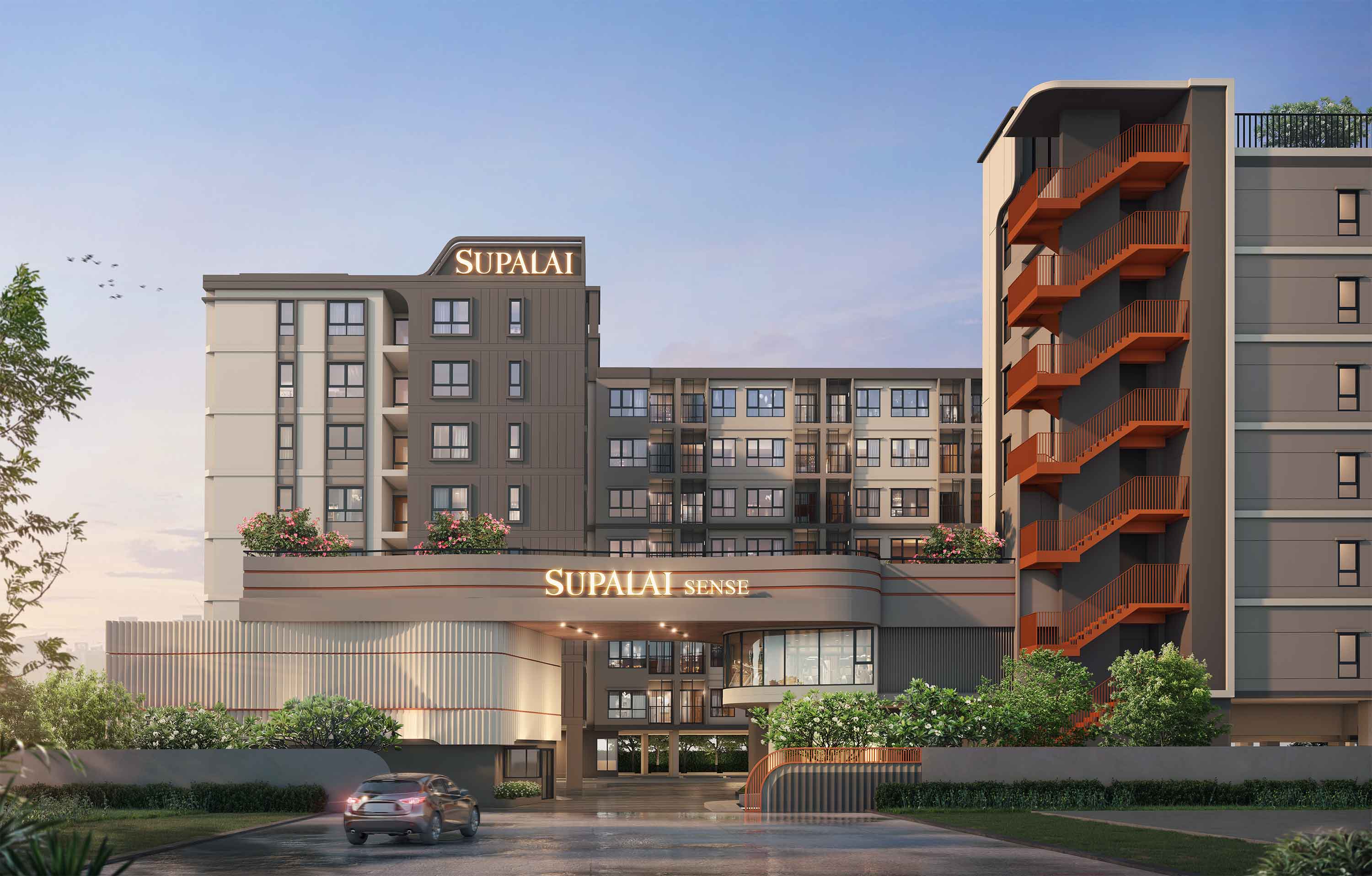 【期房】 尚思公馆 曼谷东部中心区   Supalai Sense Srinakarin